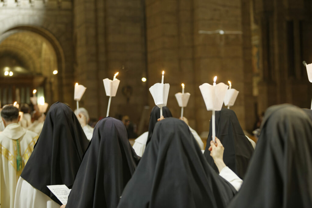 Religieuses bénédictines religieuses