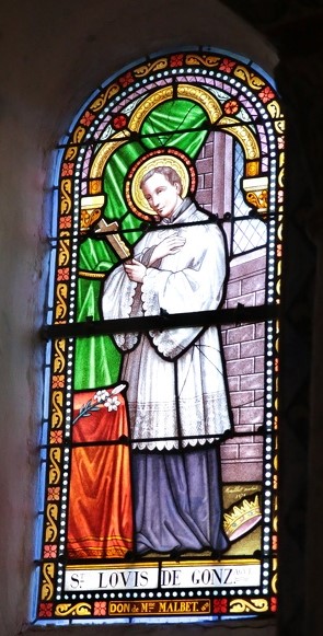vitrail saint louis de gonzague vitrail saint louis de gonzague